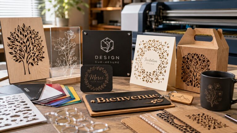 Impression sur-mesure tous matériaux : solutions créatives pour chaque projet